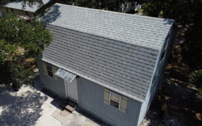 She Shed Reroof
